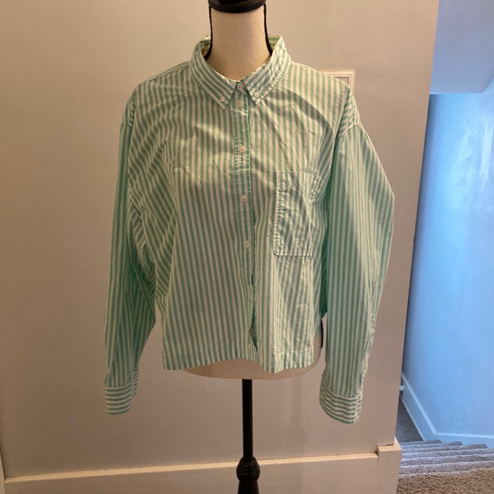 NWT American Eagle 🦅 Cropped long sleeve top